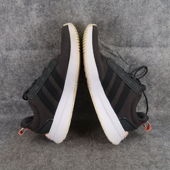 Adidas Shoes Womens 7 Athletic Trainers Cloudfoam Super Racer Geo Fit Running - Picture 9 of 16